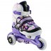 Nils Extreme NJ 9128 A Kolečkové brusle fialové vel. 26-29