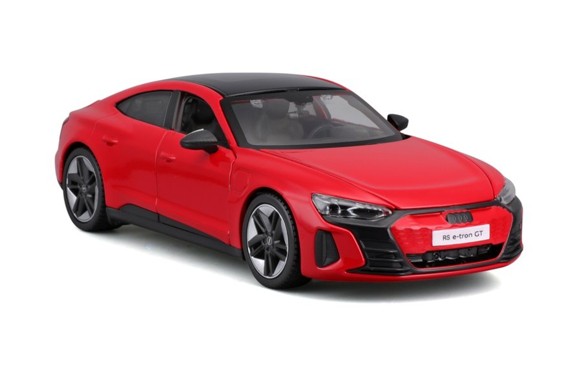 Maisto 2022 Audi RS e-tron GT, červená, 1:25