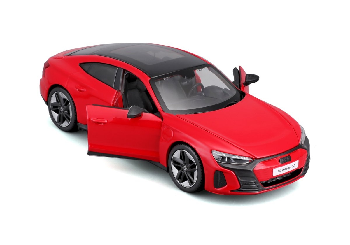 Maisto 2022 Audi RS e-tron GT, červená, 1:25