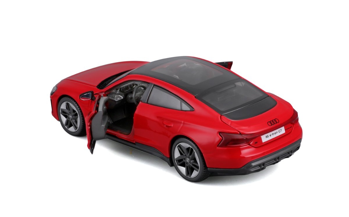 Maisto 2022 Audi RS e-tron GT, červená, 1:25
