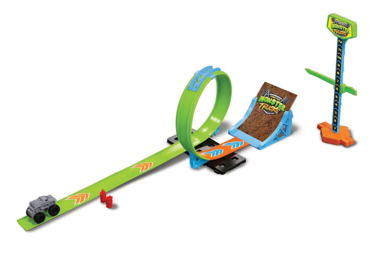 Maisto Cyber Racers set, Play set - Micro Monster Truck Show