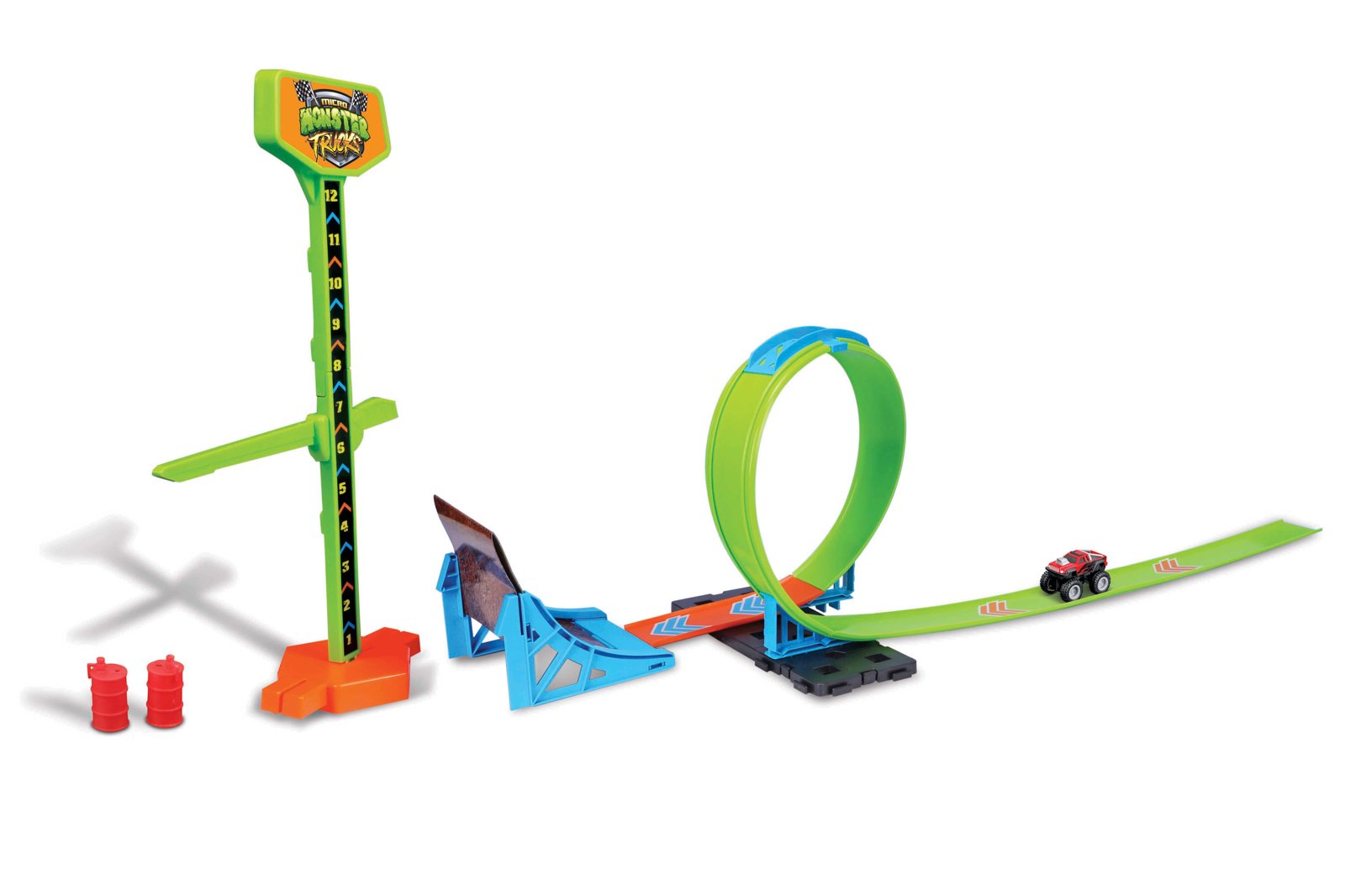 Maisto Cyber Racers set, Play set - Micro Monster Truck Show