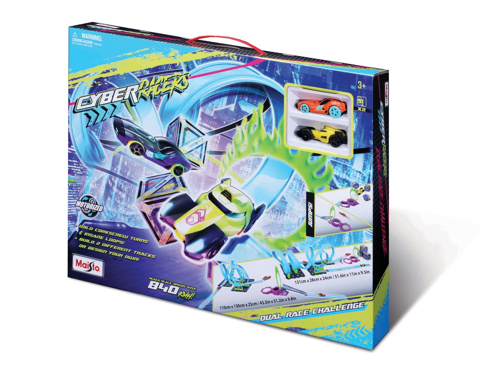 Maisto Cyber Racers set, Dual Race Challenge 2v1