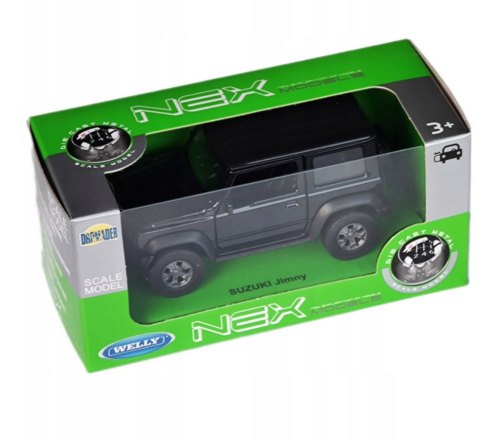 Welly Suzuki Jimny černý 1:34-39