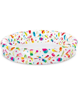 INTEX 59421 Kulatý dětský bazén Zmrzlina 122x25 cm