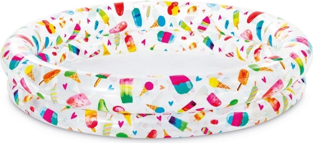 INTEX 59421 Kulatý dětský bazén Zmrzlina 122x25 cm