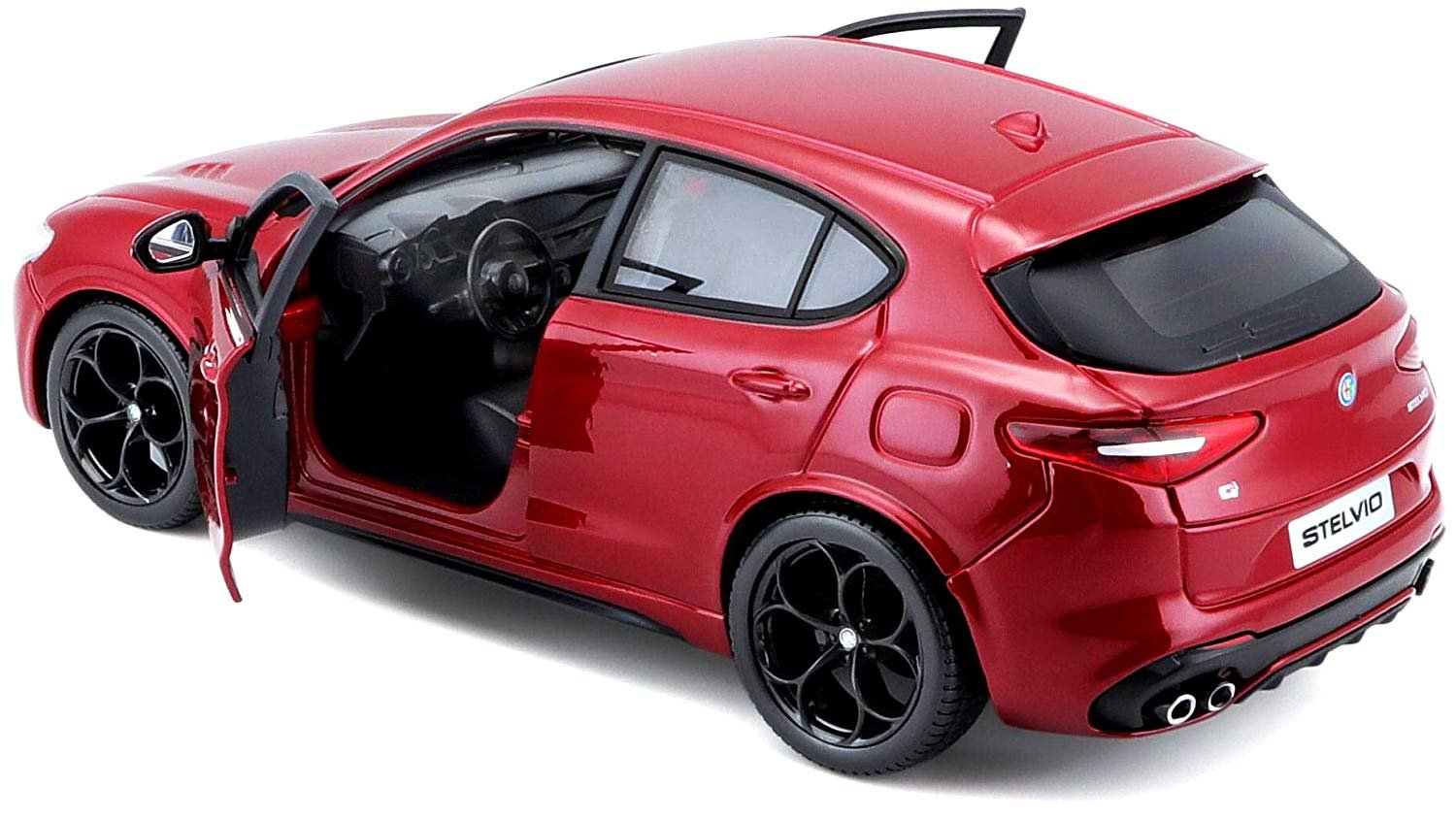 Bburago Alfa Romeo Stelvio Červená 1:24