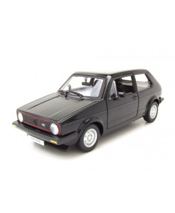 Bburago VW Golf 1979 MK1 Černý 1:24