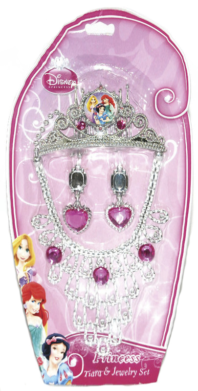 Disney Set s korunkou a šperky pro princeznu