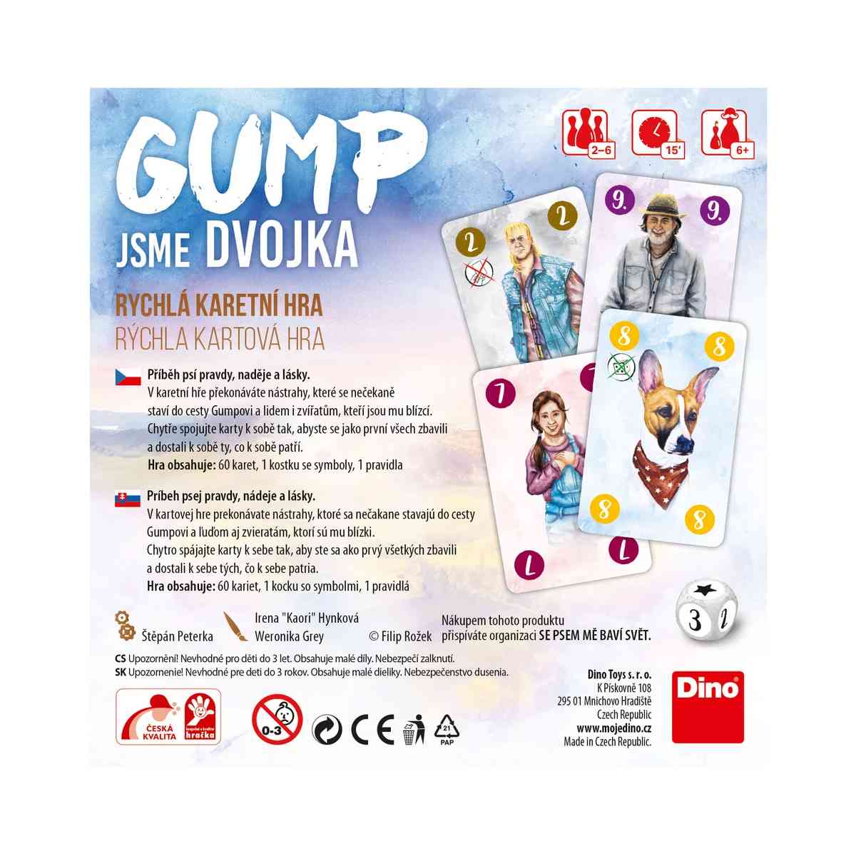 Dino Gump Jsme dvojka, Cestovní hra
