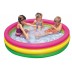 INTEX Kulatý dětský bazén Soft Dno 147x33 cm