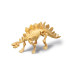 BUKI DinoDIG Stegosaurus vykopávka s kostrou a fosílií