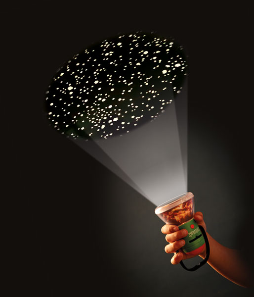 Outdoor Adventure, Kempingová lampa s projektorem
