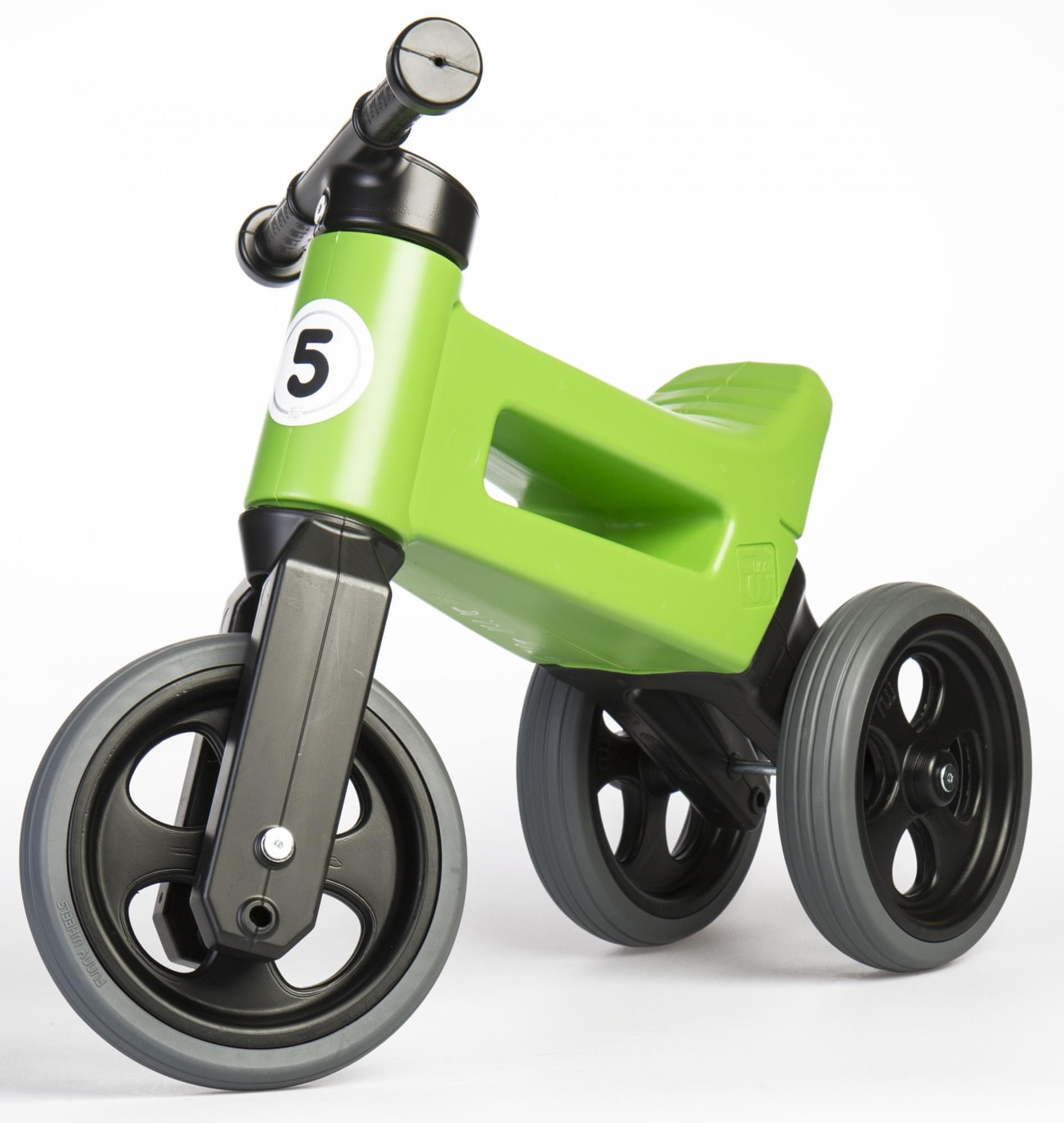 Odrážedlo FUNNY WHEELS Rider Sport zelené 2v1