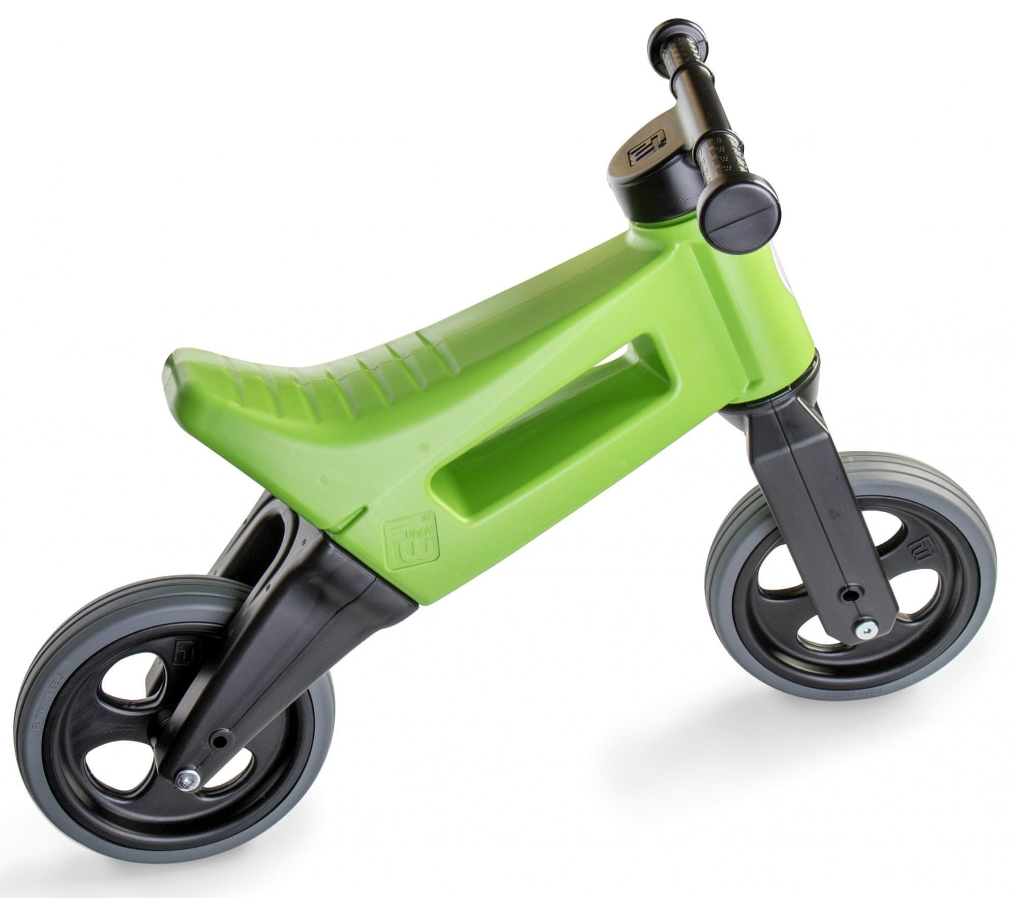 Odrážedlo FUNNY WHEELS Rider Sport zelené 2v1
