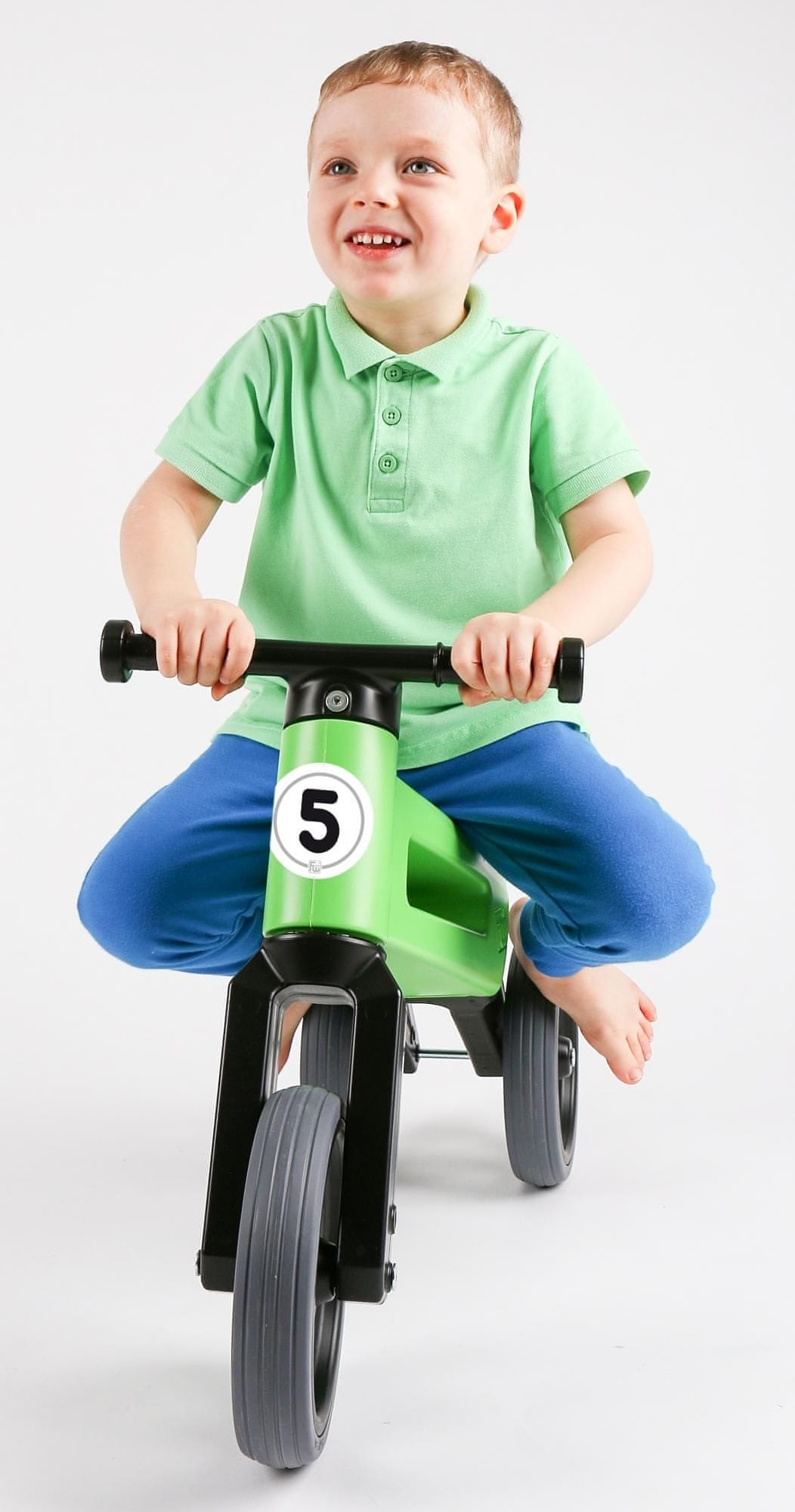 Odrážedlo FUNNY WHEELS Rider Sport zelené 2v1