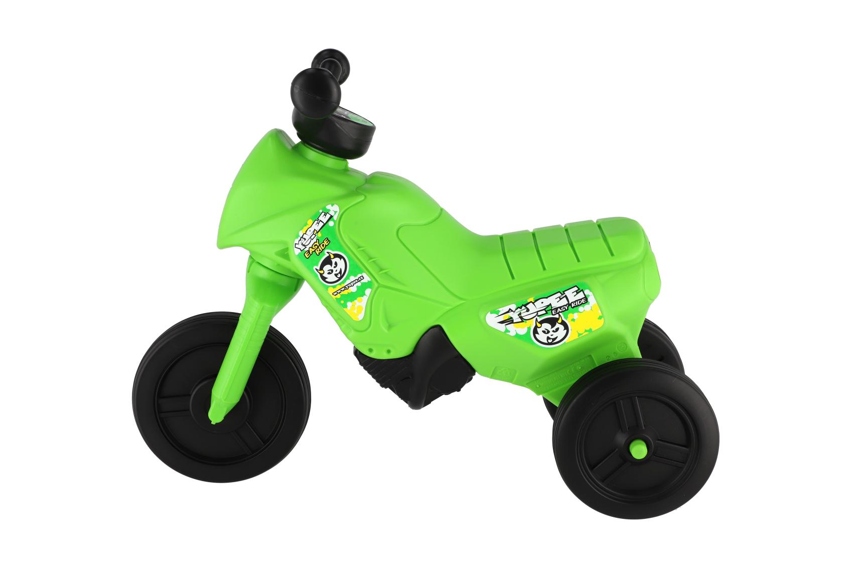 Odrážedlo Enduro Yupee malé, nostnost 25 kg, zelené