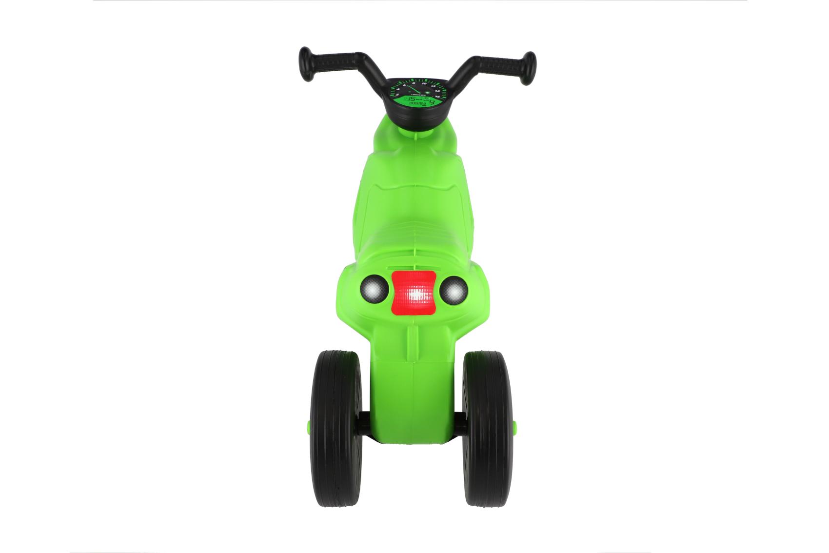 Odrážedlo Enduro Yupee malé, nostnost 25 kg, zelené