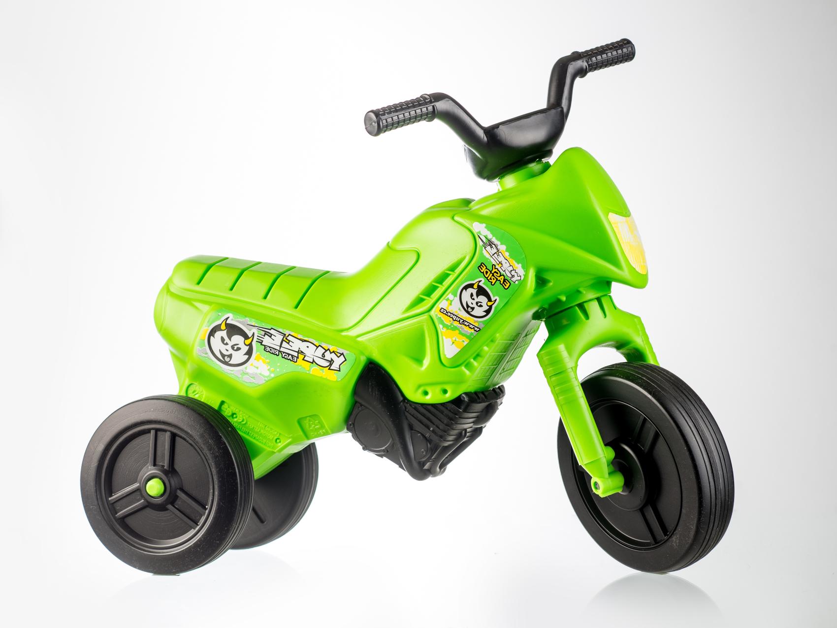 Odrážedlo Enduro Yupee malé, nostnost 25 kg, zelené