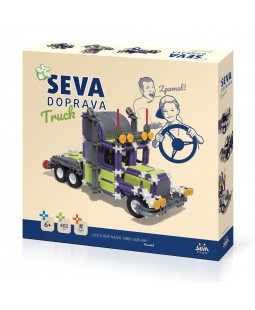 Stavebnice Seva Doprava Truck, 402 dílků