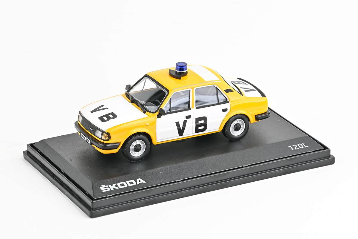 Abrex Škoda 120L (1984) Veřejná Bezpečnost 1:43