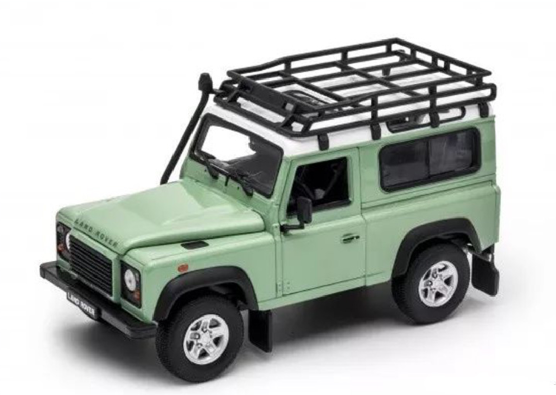 Welly Land Rover Defender, Green 1:24