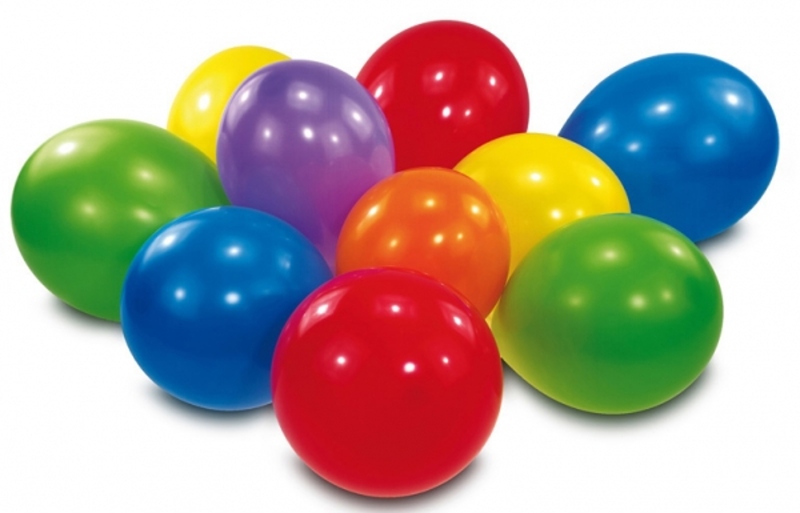 Nafukovací balonky vel. 8, 100 ks