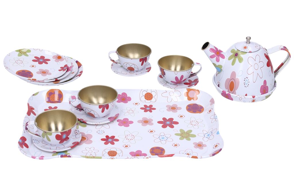 Dětský Čajový set kovový