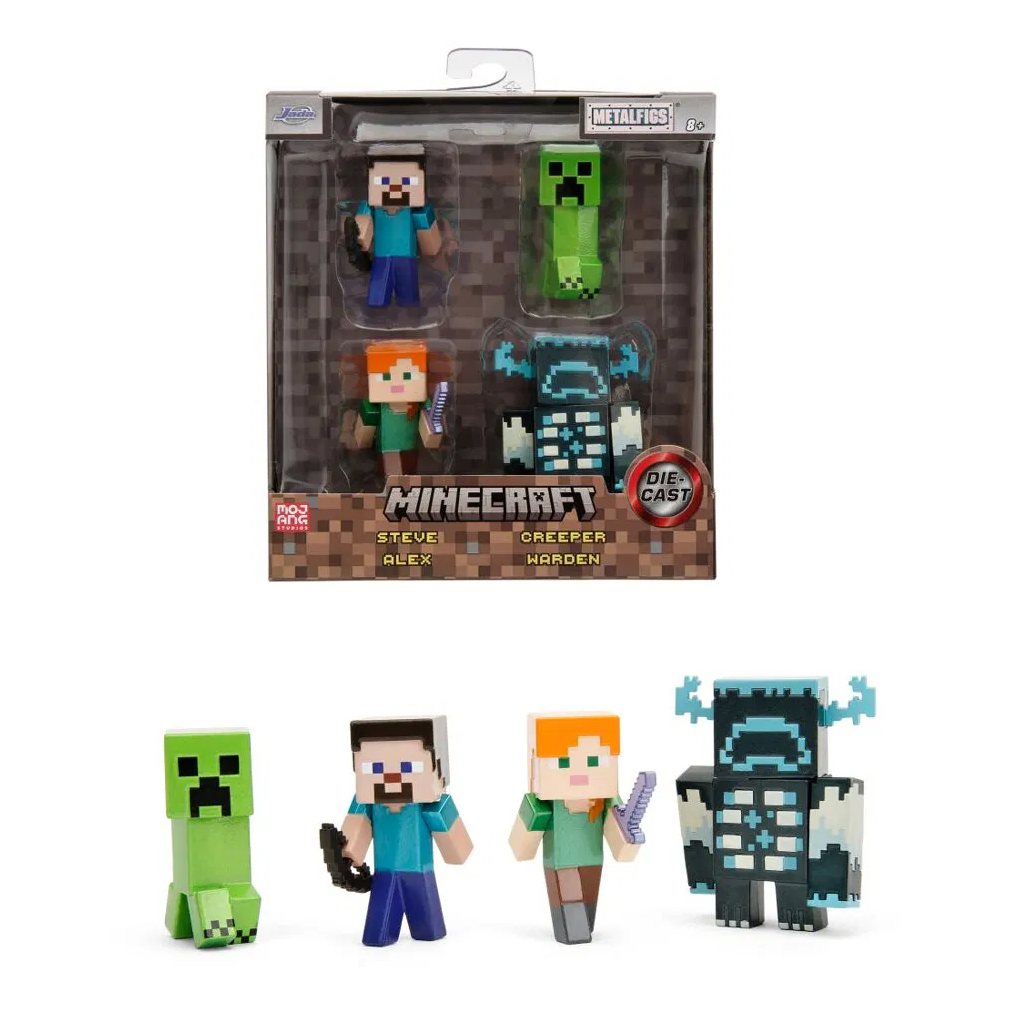 Minecraft Movie figurky, sada 4 ks