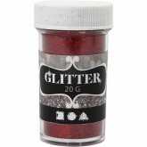 Glitter červené  třpytky ,  20g