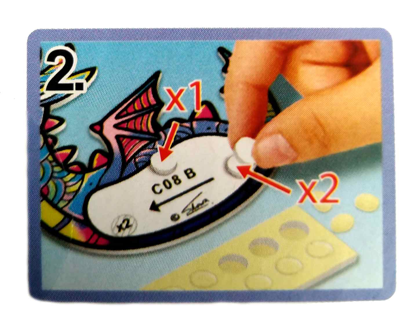 ArtLover malované 3D zvířátko - Drak 15cm