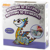 ArtLover malované 3D zvířátko - Drak 15cm