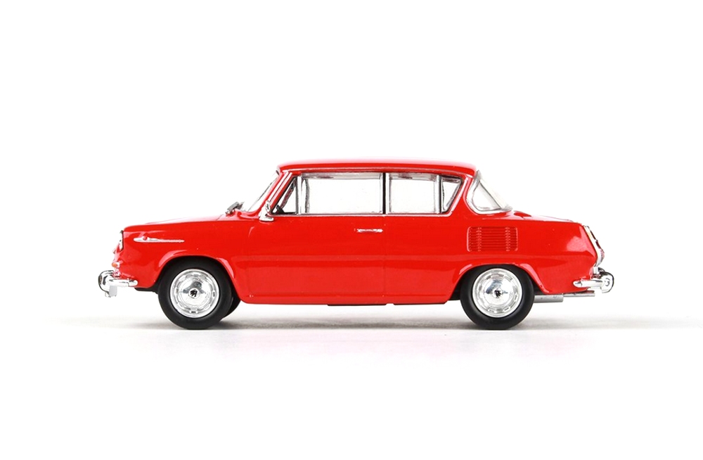 Abrex Škoda 1100MBX (1969) Červená Oranžová 1:43