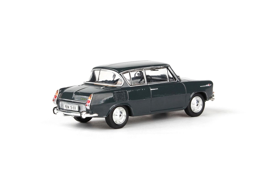 Abrex Škoda 1100MBX (1969) Šedá Tmavá 1:43