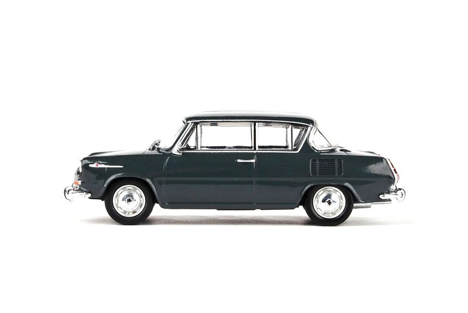 Abrex Škoda 1100MBX (1969) Šedá Tmavá 1:43