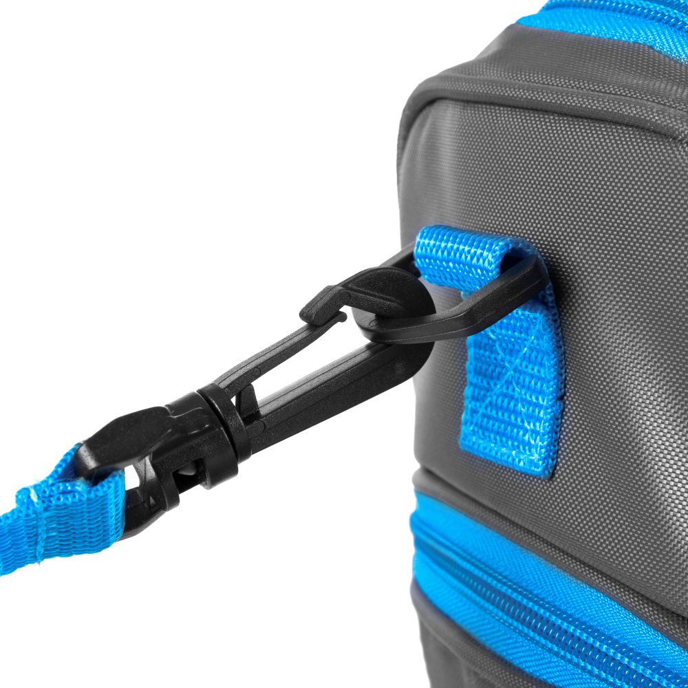 Spokey LUNCH BOX Termo taška s plastovým boxem a příborem