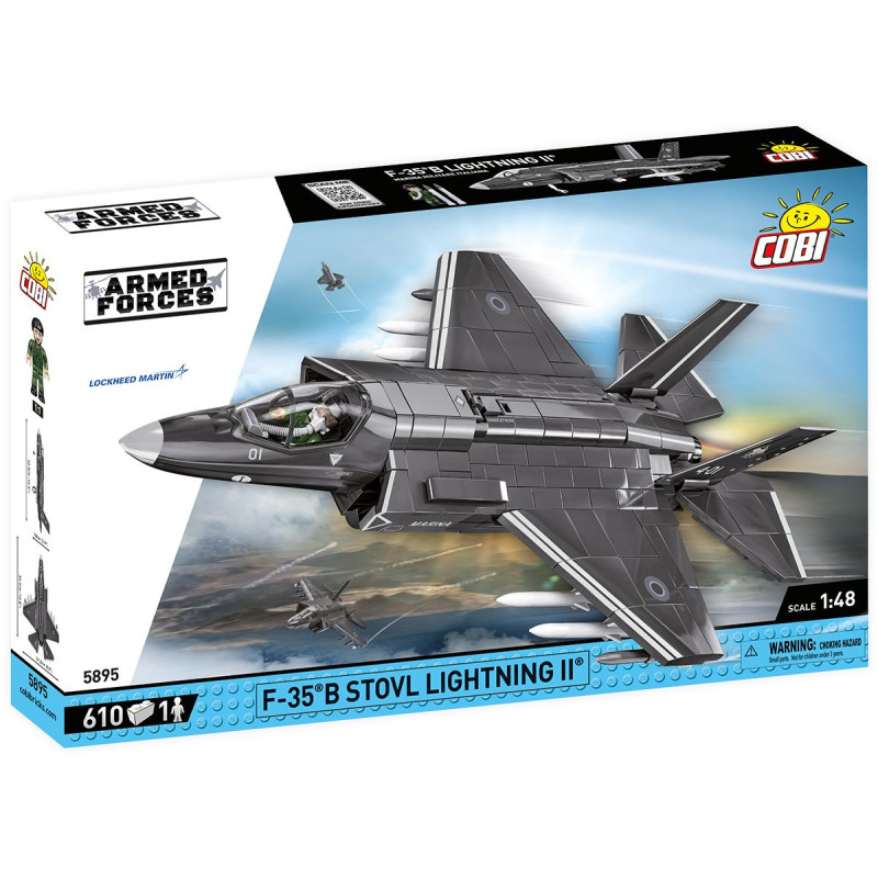 Cobi 5895 Armed Forces F-35B STOVL LIGHTNING II, 1:48, 610 kostek