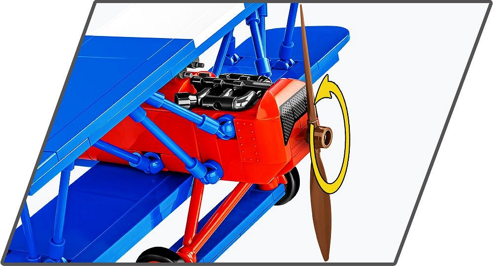 Cobi 2994 Great War Fokker D VII, 1:32, 256 kostek