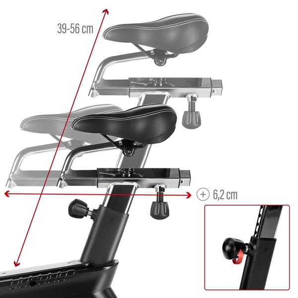 Airbike HMS MP5420, nostnost 150 kg