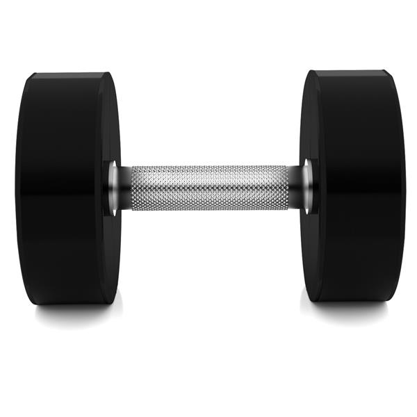Polyuretanová jednoruční činka HMS HPC, 15 kg