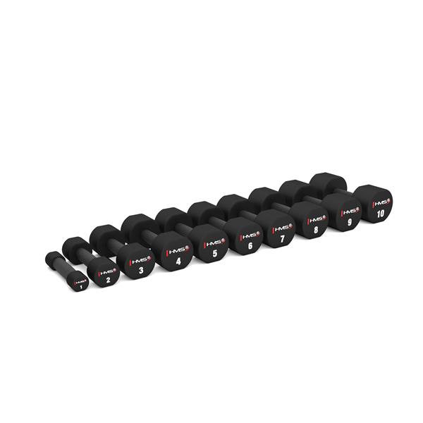 Polyuretanové jednoručky HMS HPT06, 2x6 kg