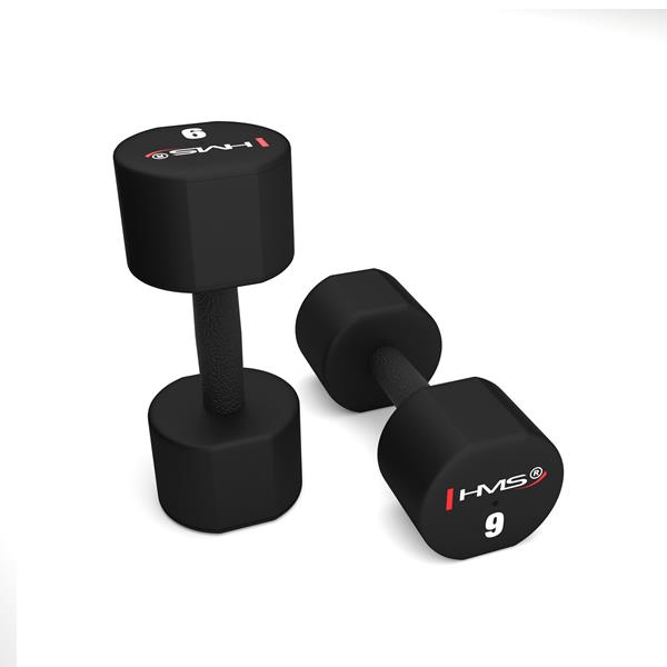 Polyuretanové jednoručky HMS HPT09, 2x9 kg