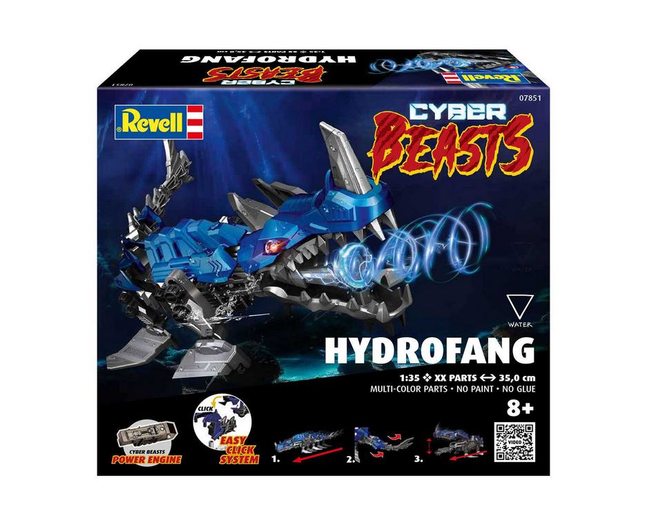 Revell Cyber Beasts 07851 - HydroFang (1:35)