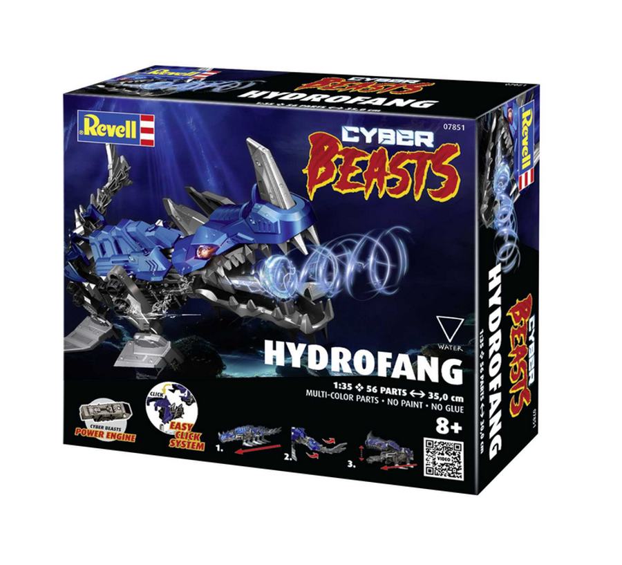 Revell Cyber Beasts 07851 - HydroFang (1:35)
