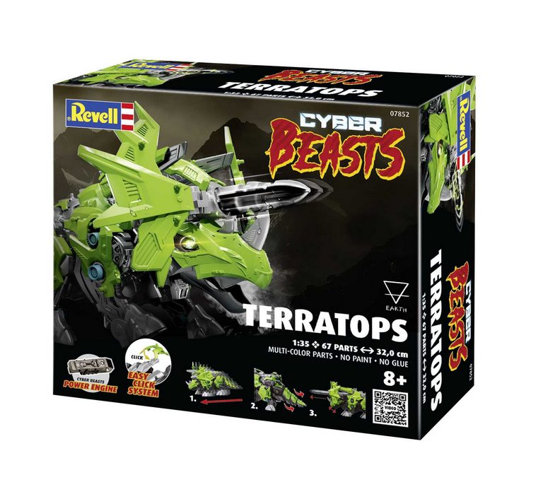 Revell Cyber Beasts 07852 - TerraTops (1:35)
