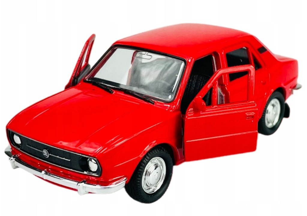 Welly Škoda 105L red 1:34-39