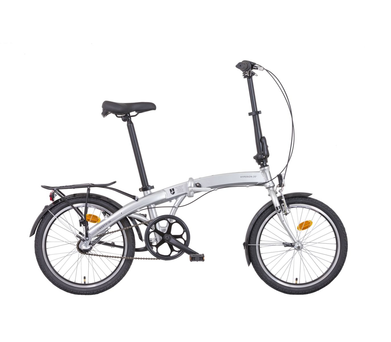 LIBERTY Skládací kolo HYPERION Nexus 3spd 20" 2026 stříbrné