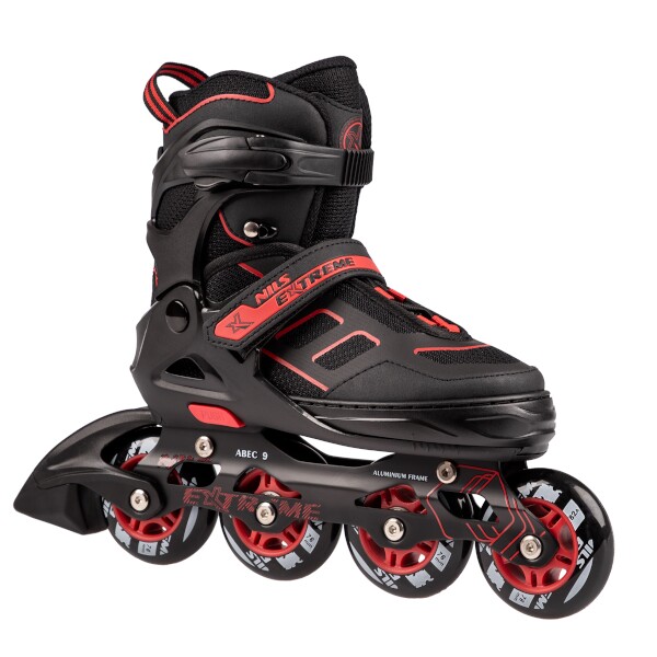 Nils Extreme NA14174 Kolečkové brusle, černo-červené, vel.S (31-34)