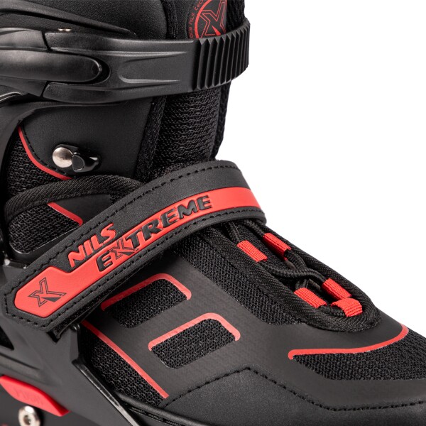 Nils Extreme NA14174 Kolečkové brusle, černo-červené, vel.S (31-34)