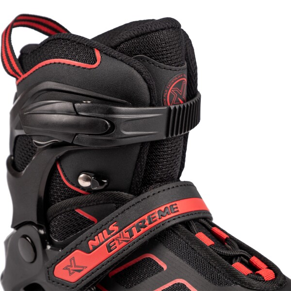 Nils Extreme NA14174 Kolečkové brusle, černo-červené, vel.S (31-34)